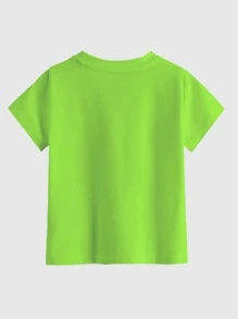 Kids Lunetas M&M T-Shirt - Lime Green - View 4