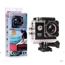 Cámara Deportiva Contra Agua Full Hd Action Cam - Negro - Ver 3