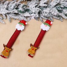 Christmas Festival Decorative Door Handle Cover