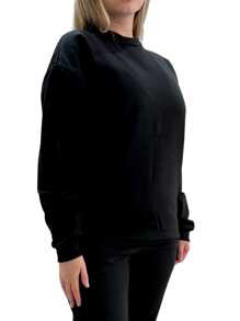 Women Sweatshirts - 黑色 - 查看 2