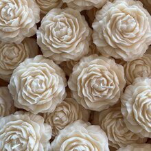 Moule en silicone en 3D pour fleur de rose, pour la fabrication de savon et de bougies, outil de décoration artisanale DIY