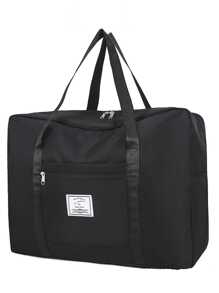 1 Túi đựng đồ du lịch chống thấm nước, Túi đựng quần áo có quai xách, Túi đeo vai, Túi đi biển, Đồ dùng du lịch mùa hè, Phụ kiện du lịch mùa hè cho kỳ nghỉ, Túi đựng đồ du lịch, Túi bệnh viện, Phụ kiện du lịch cho trại hè, Túi đựng đồ đi học, Phụ kiện học tập, Đồ dùng học tập - màu đen - Xem 1