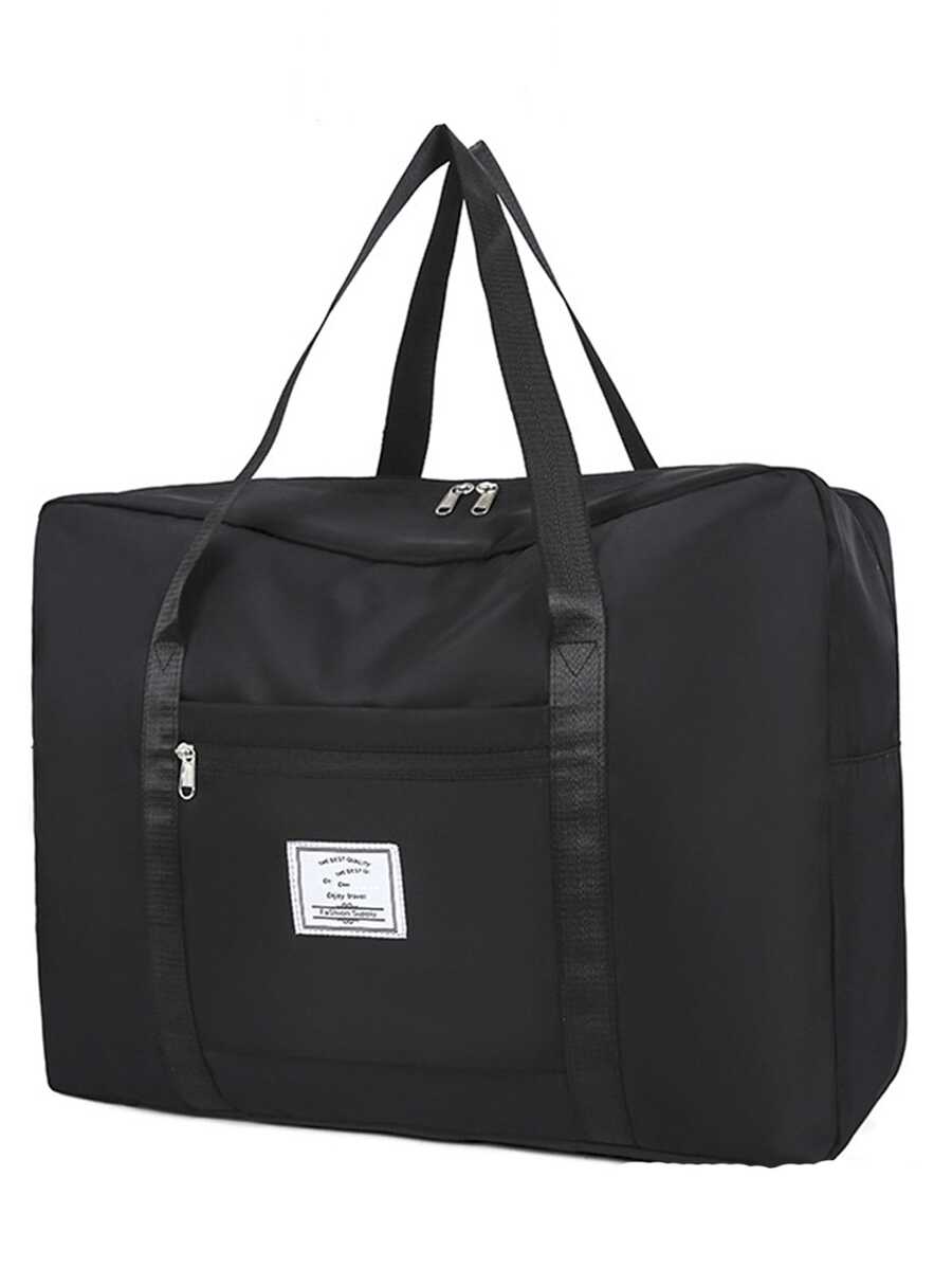 1 Túi đựng đồ du lịch chống thấm nước, Túi đựng quần áo có quai xách, Túi đeo vai, Túi đi biển, Đồ dùng du lịch mùa hè, Phụ kiện du lịch mùa hè cho kỳ nghỉ, Túi đựng đồ du lịch, Túi bệnh viện, Phụ kiện du lịch cho trại hè, Túi đựng đồ đi học, Phụ kiện học tập, Đồ dùng học tập - màu đen - Xem 1