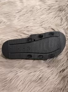 Women Fashionable Black Platform Sandals With Thick Sole, Increased Height, Comfortable, Lightweight, Casual, Suitable For Beach And Vacation