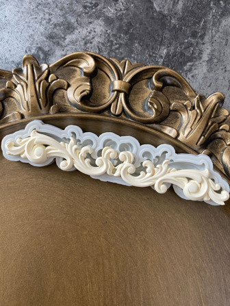 Molde de silicona para relieve, molde de resina DIY