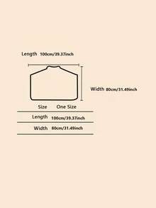 1 件女式立领长斗篷披肩带流苏保暖，适合派对、旅行、户外活动等。 - 淺粉色 - 查看 5