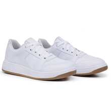 Women Wedge Sneakers - 白色 - 查看 1