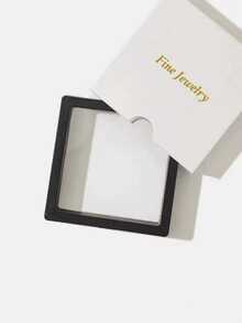 Elegant 925 Sterling Silver Colorful Gemstone Square Shaped Cubic Zirconia Women's Ring