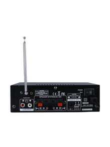 车载功放蓝牙接收器音频放大器2声道HiFi迷你功放家庭影院立体声接收器 - 黑色 - 查看 11