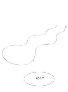 1 件仿珍珠吊坠，925 纯银项链，天鹅款式