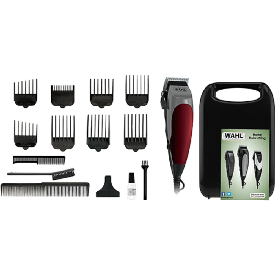 WAHL FADE Cut Hair Clippers Complete 16Piece Hair Cutting Kit 9656 Professional Grade