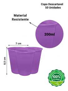 Disposable Kitchenware - Purple - View 2