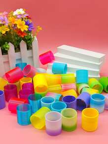 12入組/套隨機顏色彩虹魔環青少年創意減壓玩具