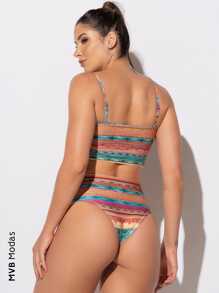 MVB Modas Women Bikini Sets - 米色 - 查看 3