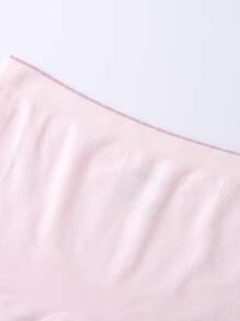 Annil Girls' Flat Angle Underwear 2 Packs Modal Woven Seamless Four Corner Bottoms For Breathability - Pink - View 4