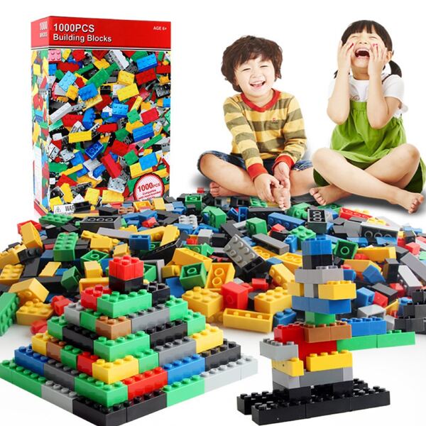 1000 pièces Blocs de construction classiques, compatibles avec toutes les marques, puzzle DIY à assembler, jouet éducatif pour les enfants de plus de 6 ans, décoration de chambre