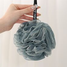1 Miếng Đầy màu sắc Mềm mại Bọt biển tắm Tẩy da chết Mát xa SPA Bọt Giàu có Tắm rửa Trái bóng Thích hợp Đối với Nhà  Hoặc Du lịch Sử dụng - Màu xanh hải quân - Xem 2