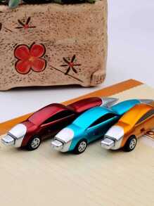 1支玩具車形筆,適用於小學生,創意文具,有多種顏色可選 - 彩色 - 查看 3