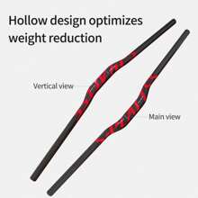 Mtb Carbon Handlebar Bicycle Handlebar 31.8*580-680/720/760mm Glossy Black Handlebars For Mountain Bike Accessories