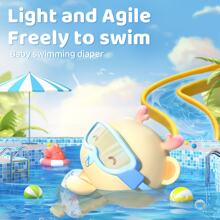 1 Pack/1pc Disposable Baby Swim Diapers, Available In M, L, Xl, Xxl Sizesbaby Shower Family Decorations Gifts