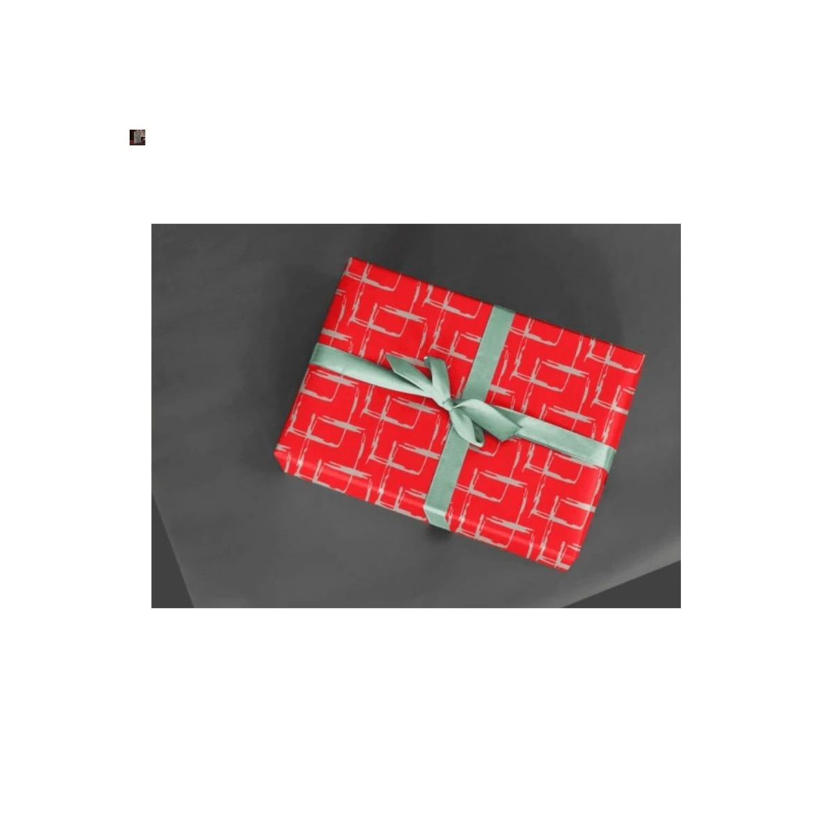 Gift Wrap Paper - 紅色 - 查看 1