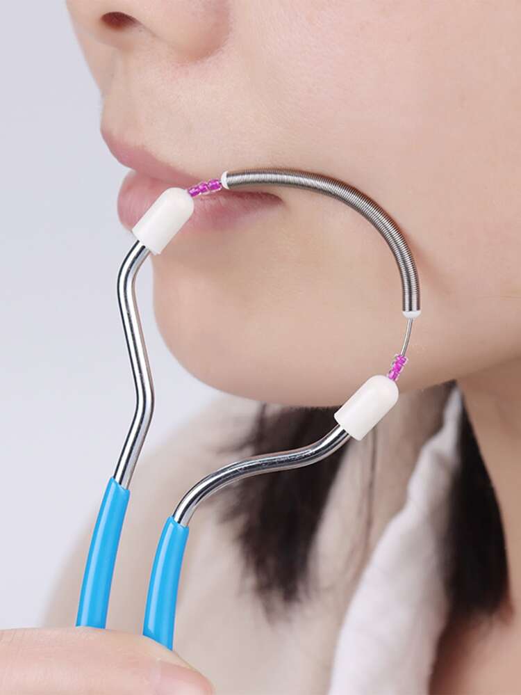 1pc Color Random Facial Hair Remover - The Ultimate Hair Remover That Immediately Removes Excess Hair From Lips, Chin, Face, And Neck For Women!, Hair Products And Accessories For Barber Salon Beauty Travel Essentials