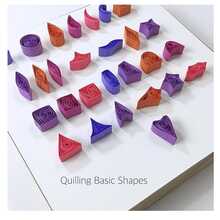 Kit De Herramientas Para Hacer Filigrana Con Papel, 28 Pzs - Multicolor - Ver 7