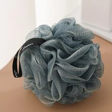 1 Miếng Đầy màu sắc Mềm mại Bọt biển tắm Tẩy da chết Mát xa SPA Bọt Giàu có Tắm rửa Trái bóng Thích hợp Đối với Nhà  Hoặc Du lịch Sử dụng - Màu xanh hải quân - Xem 3