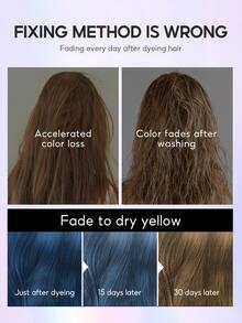 Champú Depositador De Color Para Cabello Plateado Platino Fresco Con Tonificador Bondrebuilder De Supervivencia - Tonalizador Para Eliminar El Amarillo En Rubios, Plateados Y Cabellos Grises - Tonalizador Rubio Elimina Tonos Amarillos Para Cabello Teñido - Verde - Ver 6