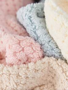 1 Chiếc Khăn Tắm Hình Chữ Nhật Lớn Bằng Sợi Polyester Màu Xanh, Kích Thước 33,84 * 67,3 Inch, Dành Cho Nam Và Nữ, Người Lớn Trong Gia Đình, Khăn Tắm Bơi Cho Trẻ Em, Nhanh Khô Và Thấm Nước, Mềm Mại Và Không Phai Màu, Thích Hợp Cho Phòng Tắm, Khách Sạn, Phòng Tập Thể Dục, V.v. - Màu xanh lam - Xem 7