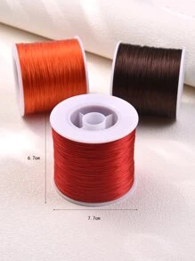 1 Rollo 500m Hilo Elástico De Cristal Para Hacer Pulseras Y Collares Diy - Unitalla - Ver 3