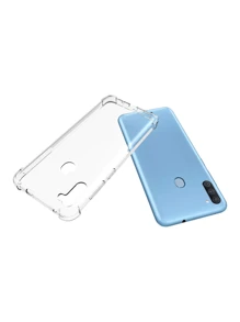Funda Samsung G A11 Transparente - Blanco y Negro - Ver 2
