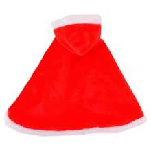 聖誕娃娃斗篷兒童冬季服裝(不含娃娃)