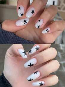 1 hoja de Pegatina de arte de uñas con patrón de estrellas para decoraciones de  uñas DIY, calcomanías de uñas pegatinas de uñas
pegatinas uñas
uñas pegatina
calcomanías para uñas decoración de uñas pegatinas de uñas pegatinas para uñas etiqueta engomada - Negro - Ver 2