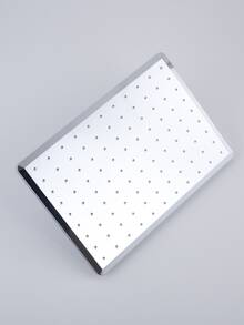 2入組高壓花灑噴頭-圓頭大型淋浴花灑及單功能浴室花灑,適用於家用 - 銀色 - 查看 5