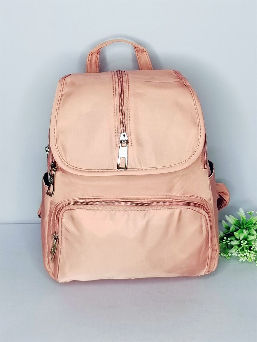 Women Functional Backpacks - 淺粉色 - 查看 1