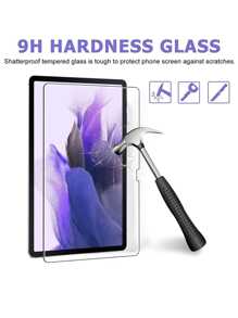 Tempered Glass Film Screen Protector Compatible Tablet Tab A E T500 T225 - 無色 - 查看 3