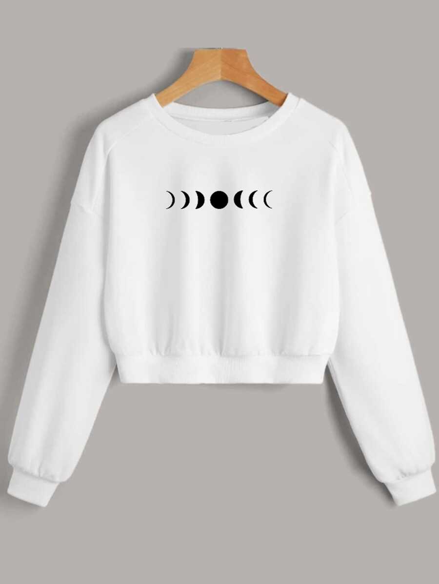 Men Sweatshirts - 白色 - 查看 1