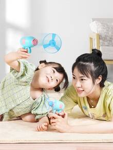 飛龍玩具套裝(1 長槍,4 飛盤,1 閃光飛盤,1 閃光陀螺)零件顏色隨機 - 粉色 - 查看 3