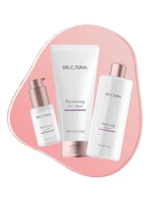 Set Reviving Farmasi Shampoo, Mascarilla Y Aceite De Ajo - Blanco - Ver 2