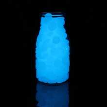 150 顆樹脂夜光石在黑暗中發光,適合 Diy 裝飾、園藝、夜光石 - 綠色 - 查看 5