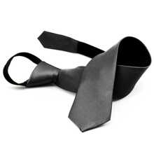 Men Ties - 黑色 - 查看 1