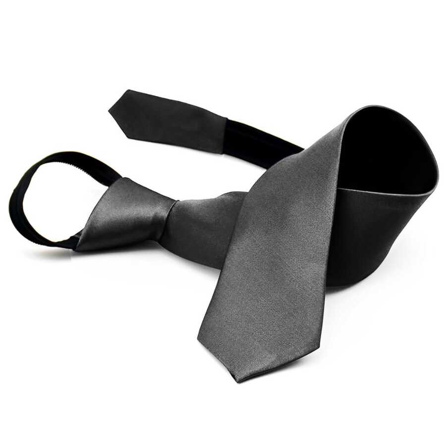 Men Ties - 黑色 - 查看 1