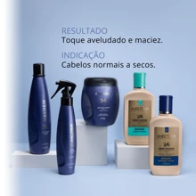 Máscara Linha A Aneethun - 500g - Azul - Visão 4