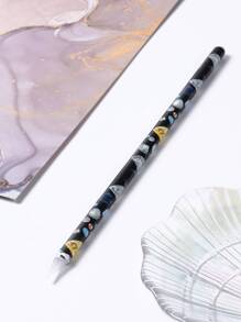 FULL BEAUTY 1入組白色鑽石拾取點陶瓷棒，用於拾取石頭和指甲藝術飾品，鑽石撿起筆