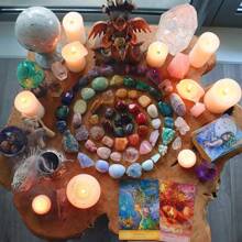 Zenkeeper 1磅拋光黑曜石水晶,用於珠寶製作、療癒、冥想、精神和裝飾的水晶寶石 - 黑曜石 - 查看 10