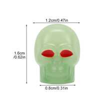 8Pcs Luminous Tire Valve Cap Car Wheel Hub Glowing Dust-Proof Decorative Tyre Rim Stem Covers, Universal Applicable Car Motorcycle Bike - Green - View 9