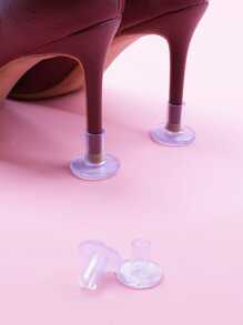 1pair High Heel Shoe Heel Protectors, Anti-slip, Abrasion Resistant And Noise Reduction