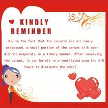 1 pieza Alfombra súper suave & mullido para sala de estar dormitorio - Beis - Ver 8