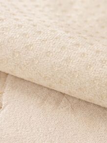 1pc Jacquard Snowy Sofa Slipcover For Cushion, Backrest, And Armrest, Four Seasons Universal - Beige - View 9